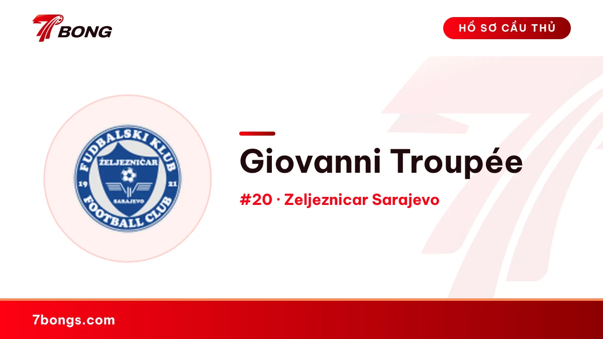 Giovanni Troupée — Zeljeznicar Sarajevo