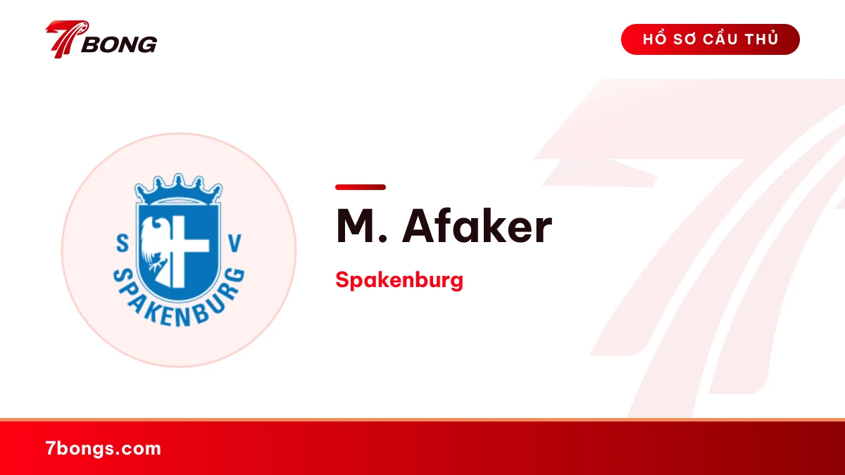 M. Afaker — Spakenburg