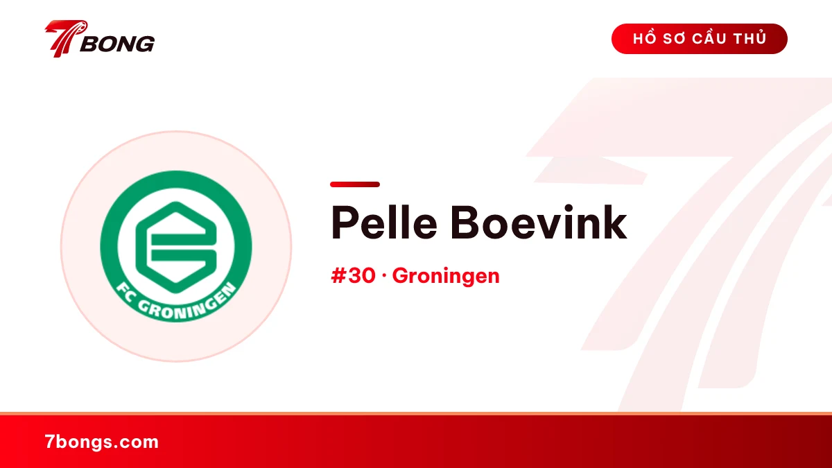 Pelle Boevink — Groningen