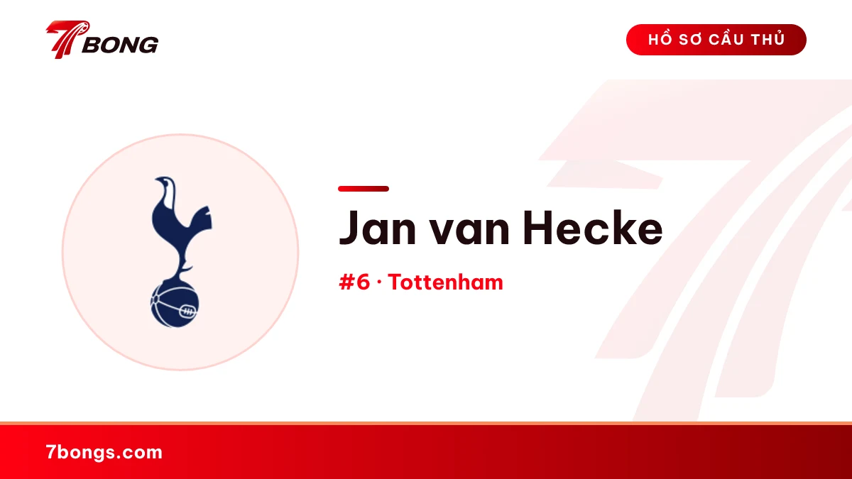 Jan van Hecke — Tottenham
