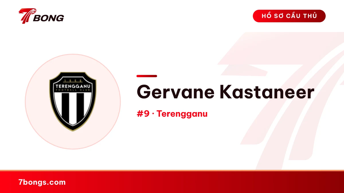 Gervane Kastaneer — Terengganu