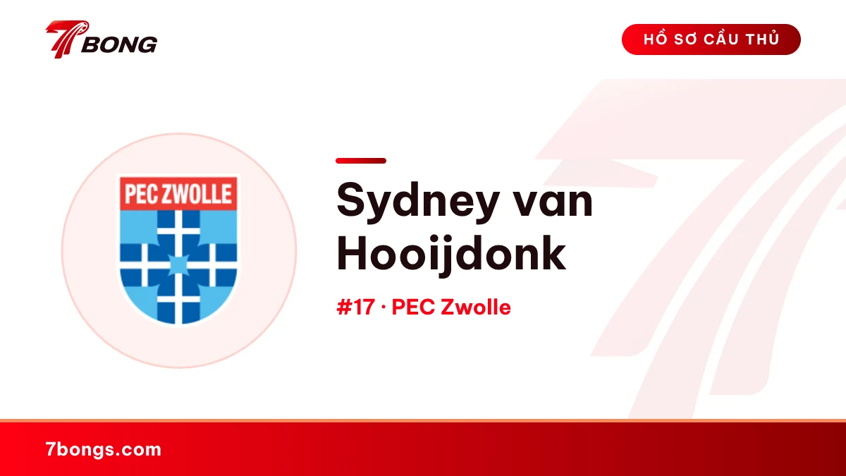 Sydney van Hooijdonk — PEC Zwolle