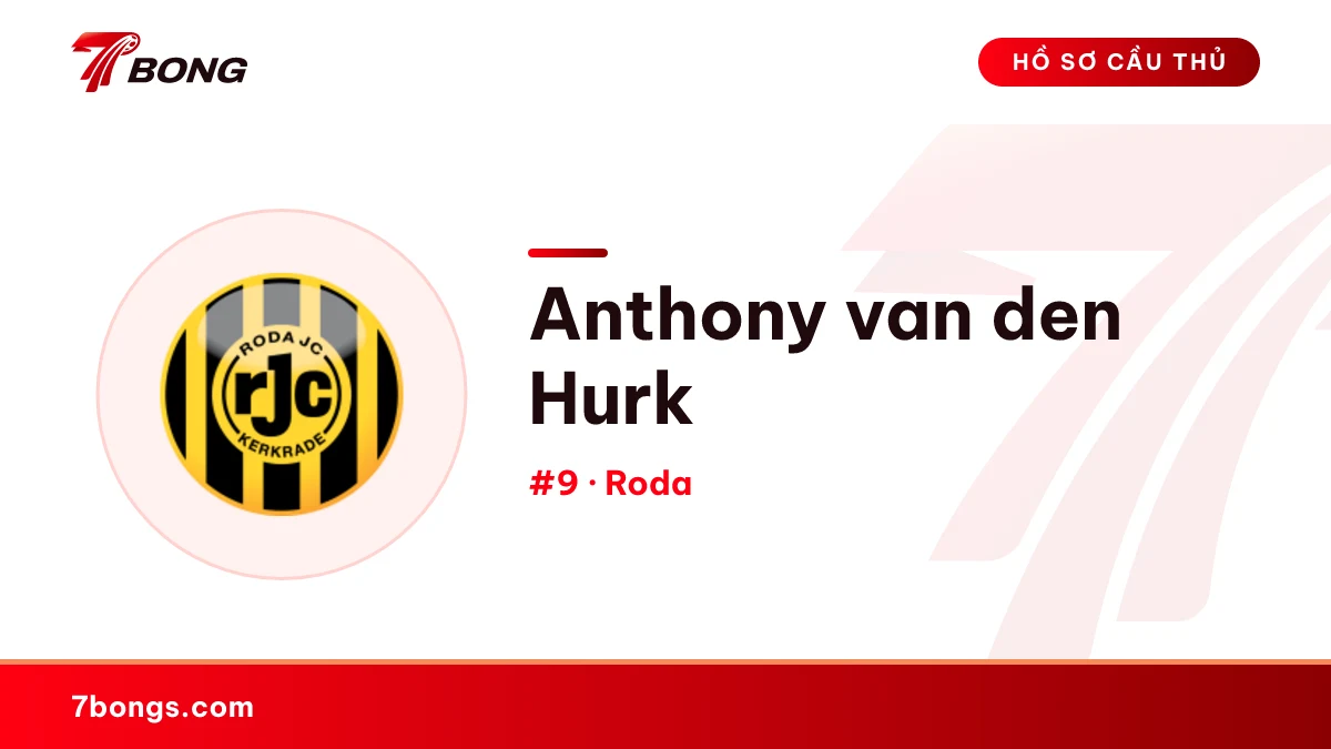 Anthony van den Hurk — Roda