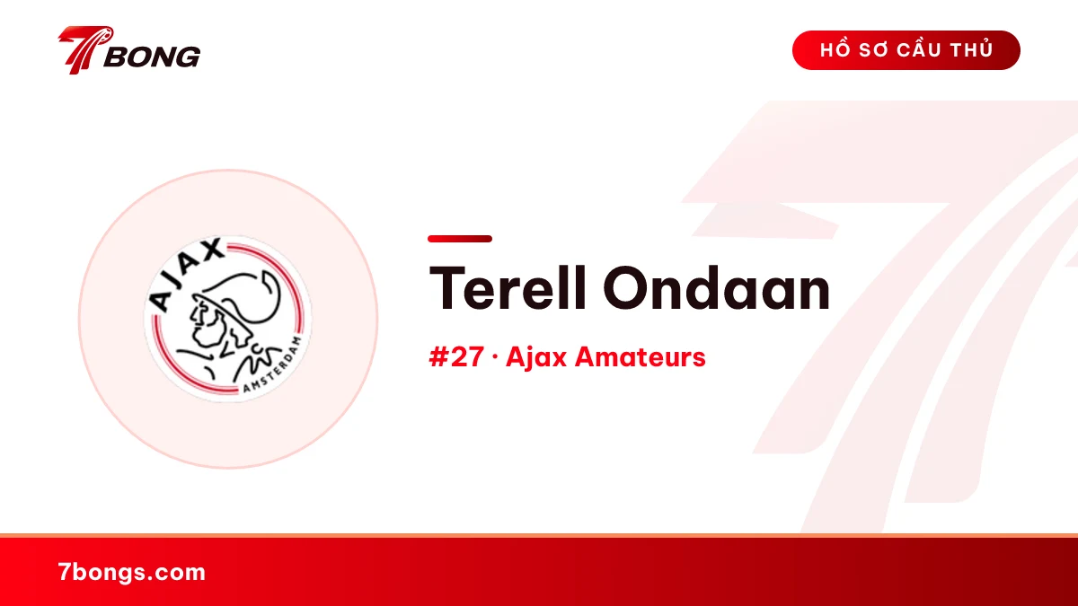 Terell Ondaan — Ajax Amateurs