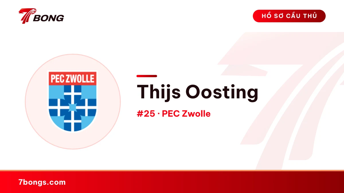 Thijs Oosting — PEC Zwolle