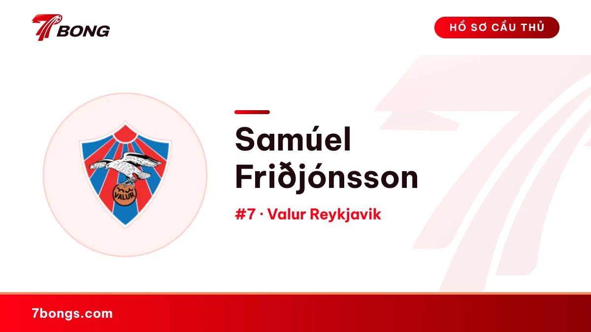 Samúel Friðjónsson — Valur Reykjavik