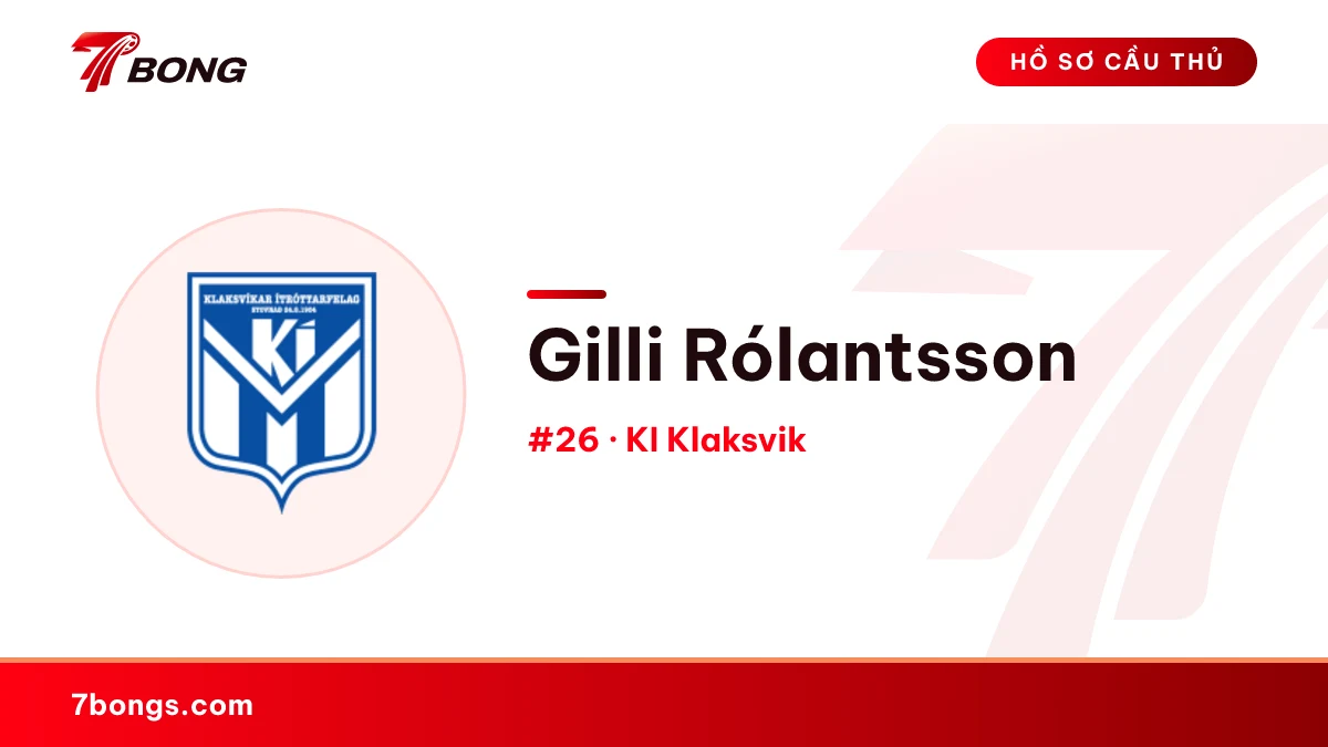 Gilli Rólantsson — KI Klaksvik