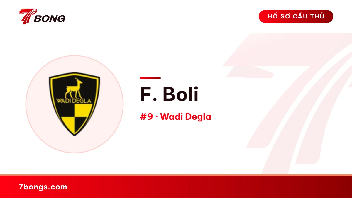 F. Boli — Wadi Degla