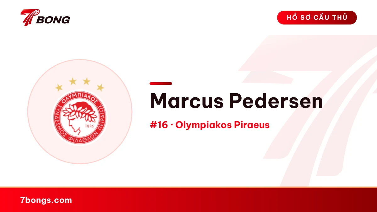 Marcus Pedersen — Olympiakos Piraeus