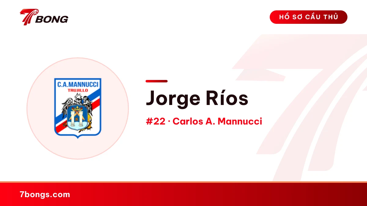 Jorge Ríos — Carlos A. Mannucci