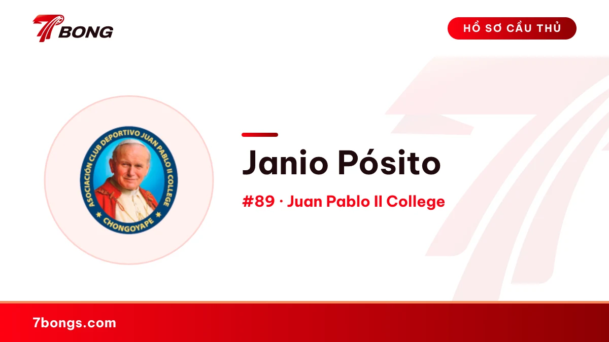 Janio Pósito — Juan Pablo II College