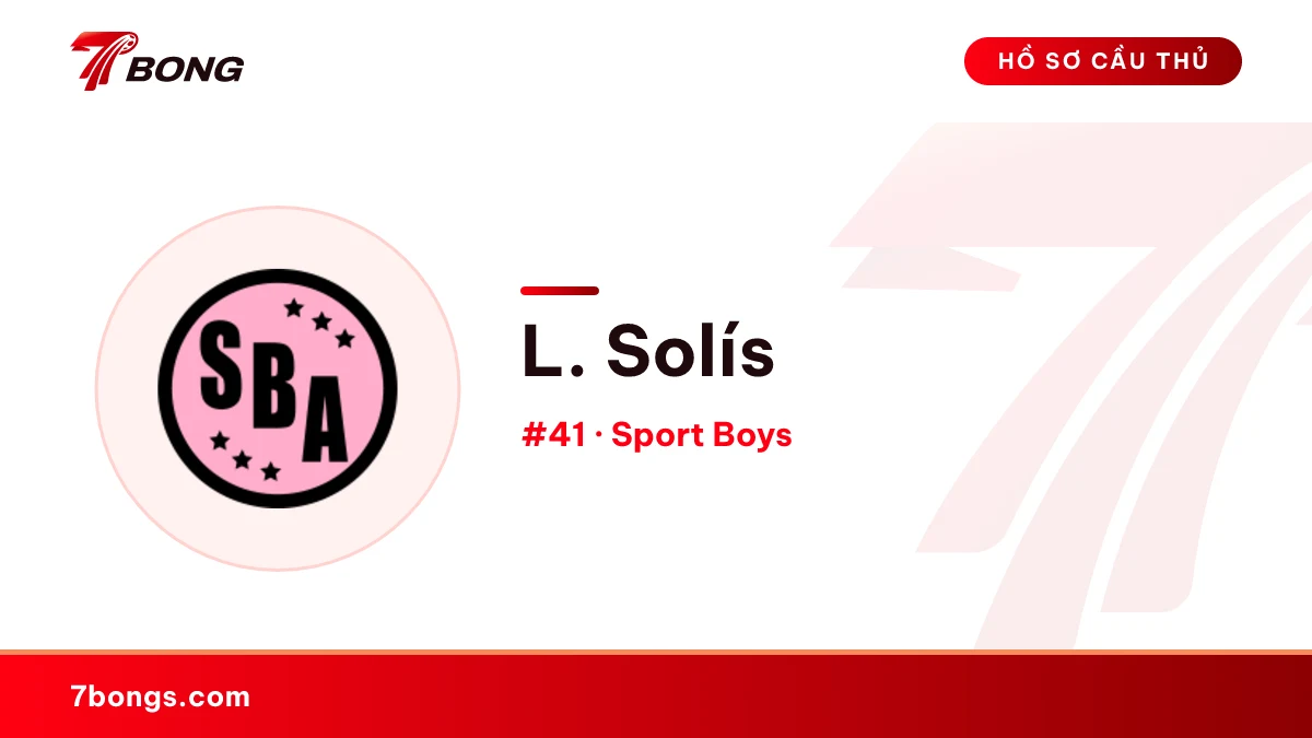 L. Solís — Sport Boys
