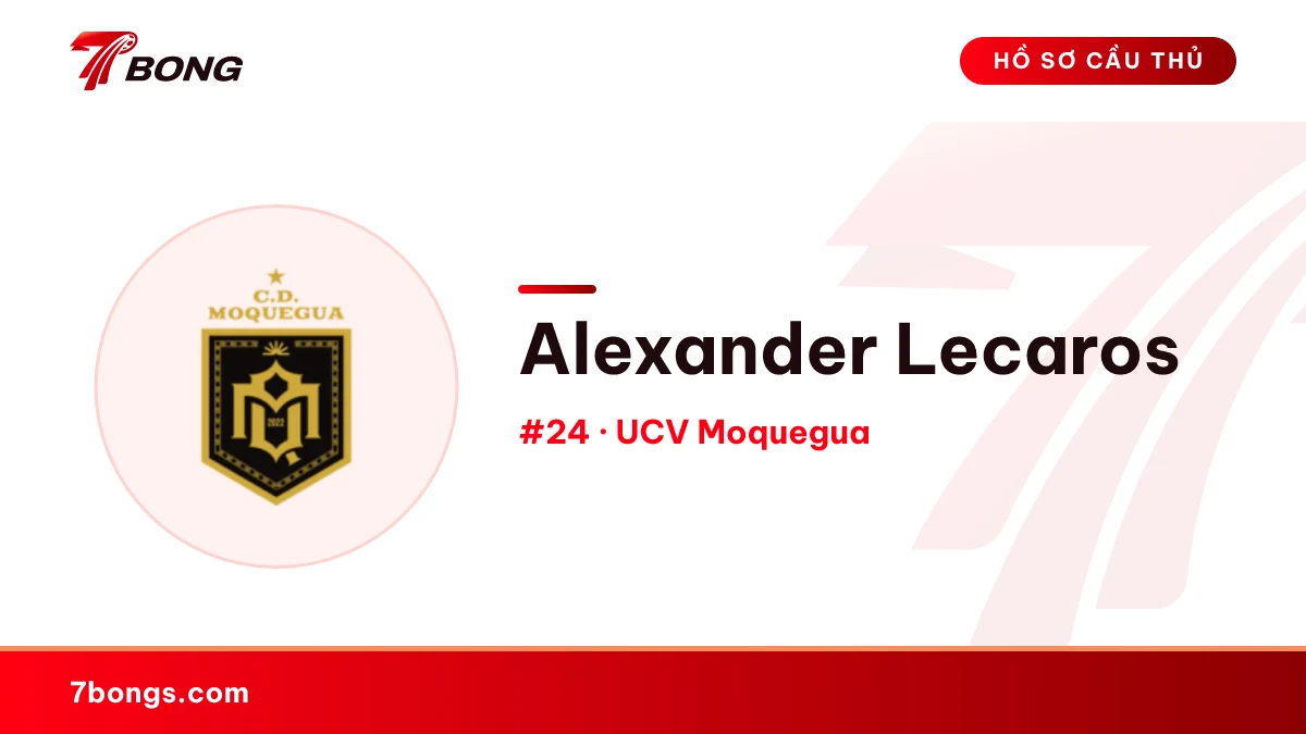 Alexander Lecaros — UCV Moquegua