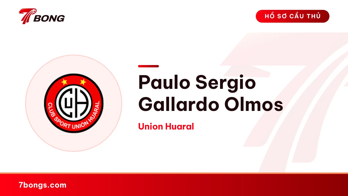 Paulo Sergio Gallardo Olmos — Union Huaral