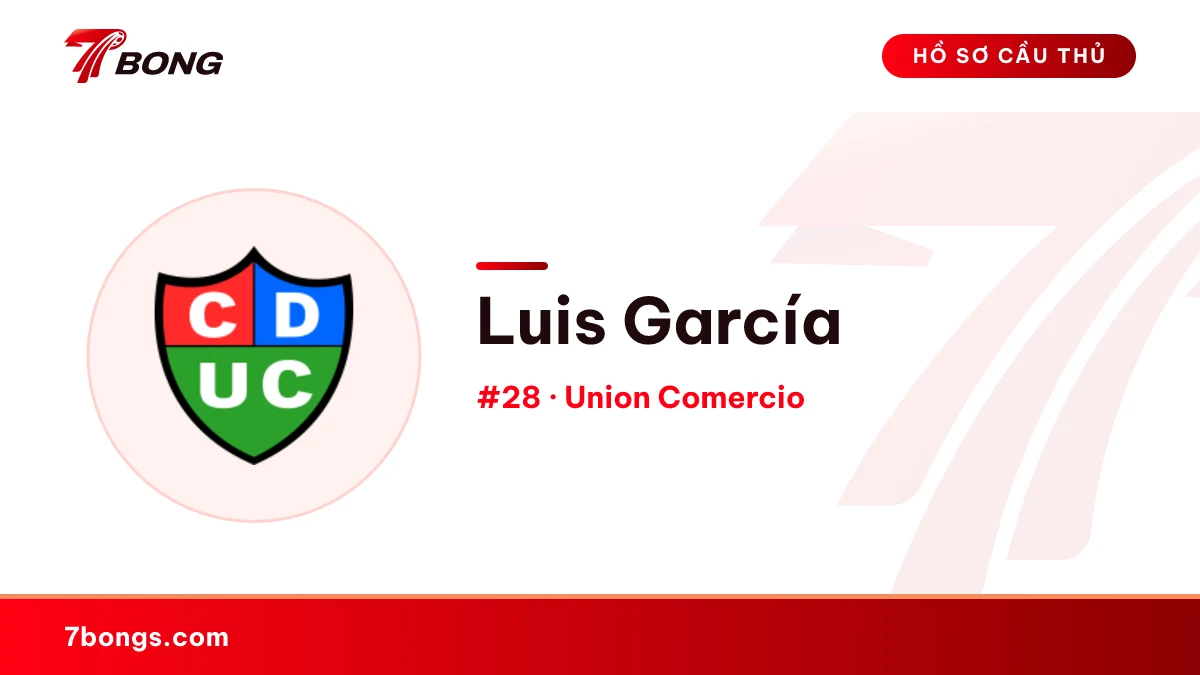 Luis García — Union Comercio