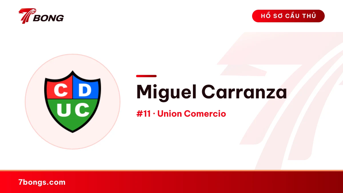 Miguel Carranza — Union Comercio