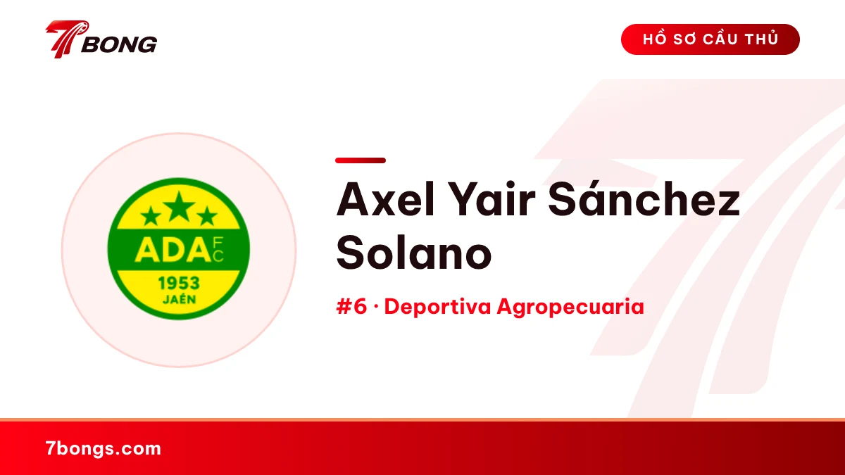 Axel Yair Sánchez Solano — Deportiva Agropecuaria