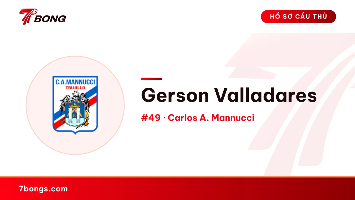 Gerson Valladares — Carlos A. Mannucci