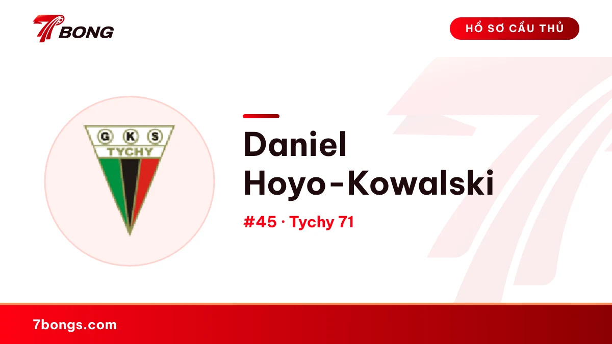Daniel Hoyo-Kowalski — Tychy 71