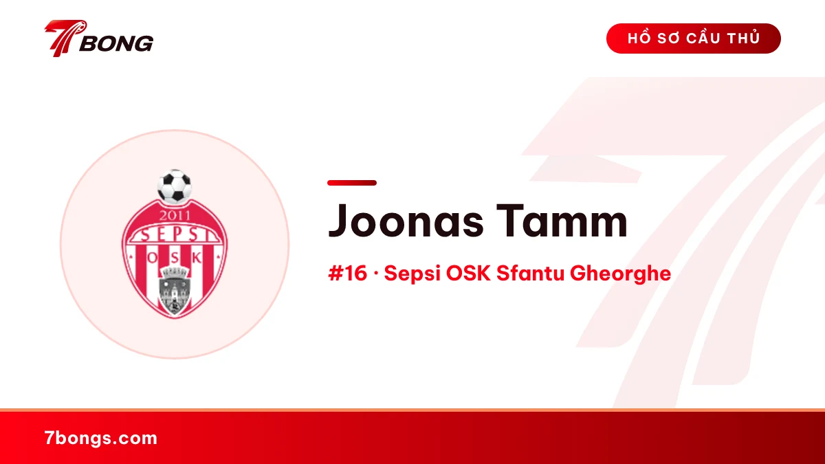 Joonas Tamm — Sepsi OSK Sfantu Gheorghe
