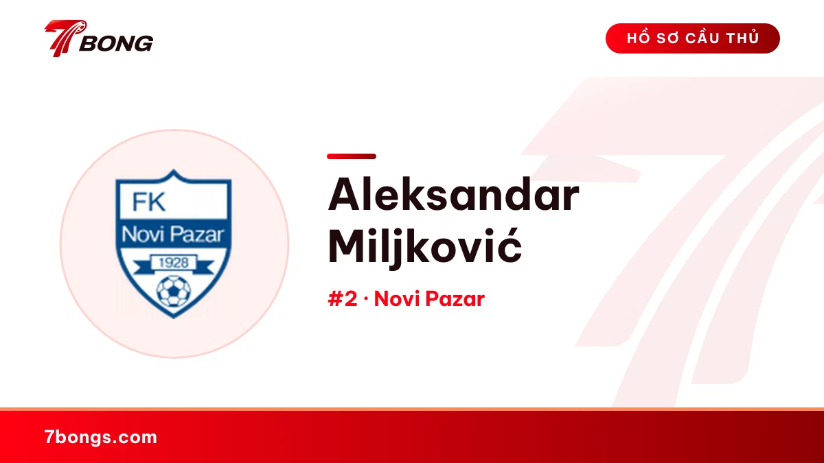 Aleksandar Miljković — Novi Pazar