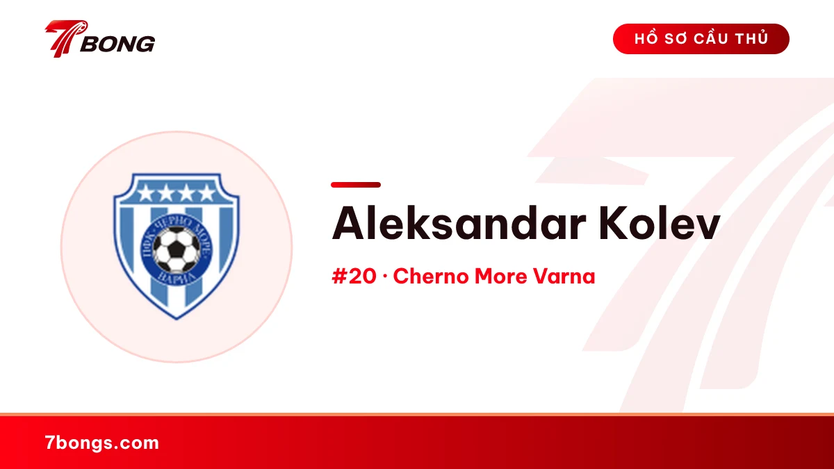 Aleksandar Kolev — Cherno More Varna