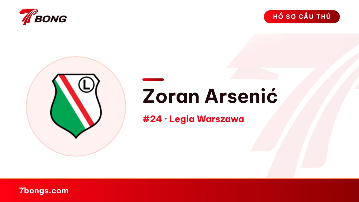 Zoran Arsenić — Legia Warszawa