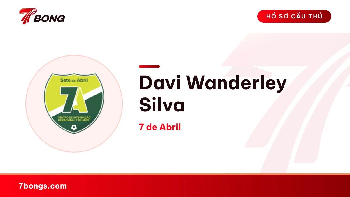 Davi Wanderley Silva — 7 de Abril