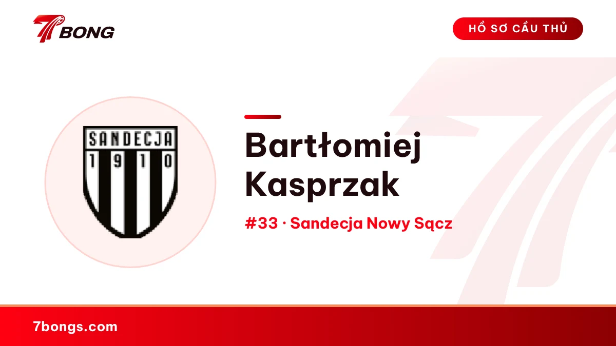 Bartłomiej Kasprzak — Sandecja Nowy Sącz