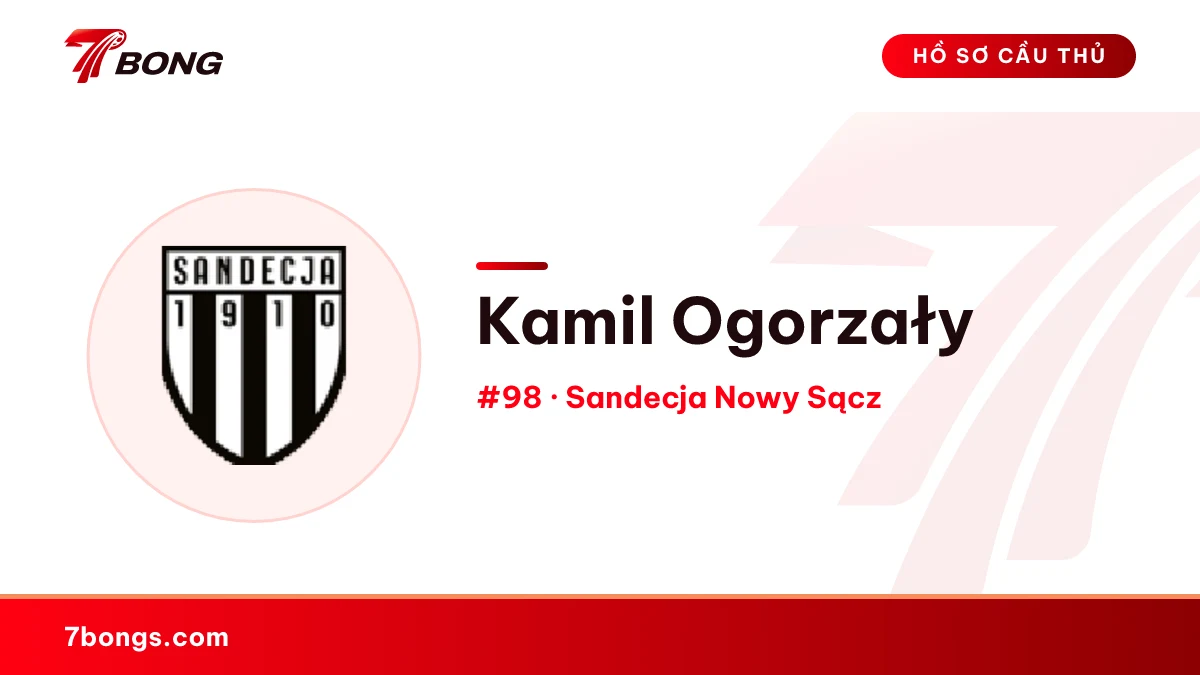 Kamil Ogorzały — Sandecja Nowy Sącz
