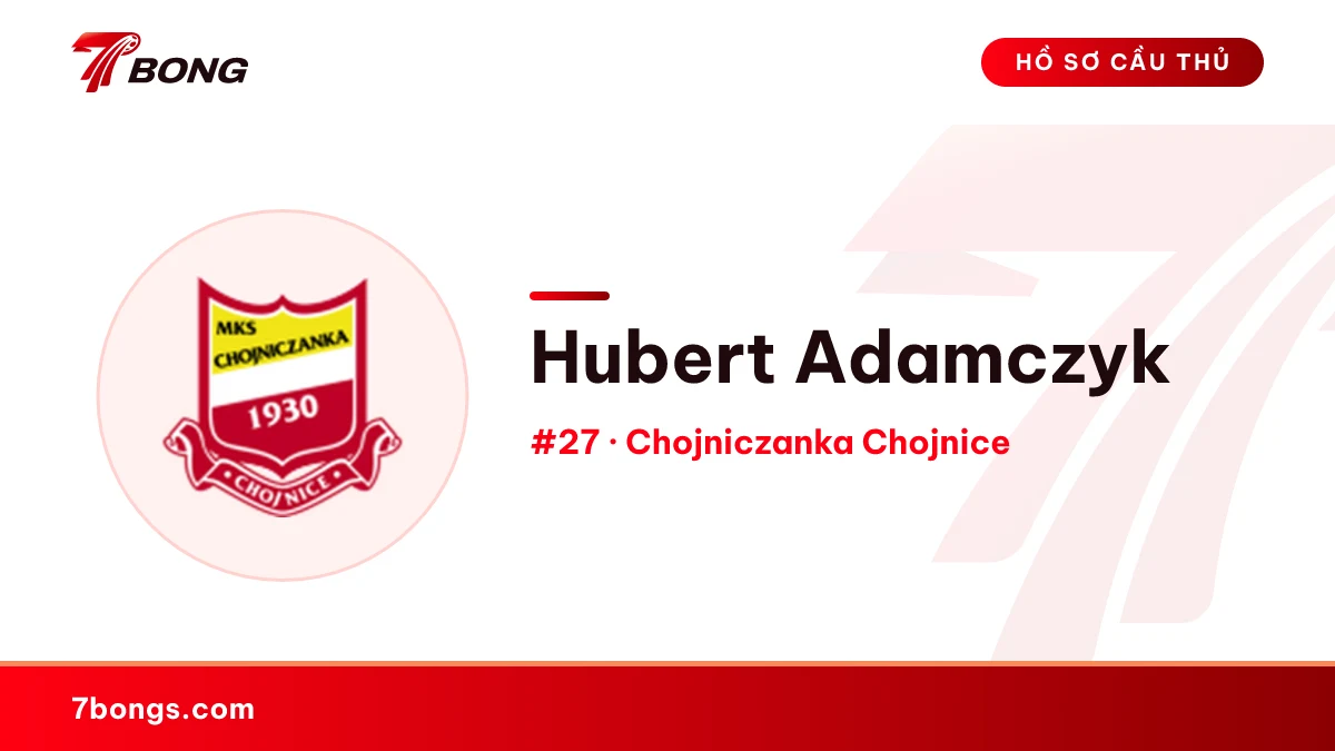 Hubert Adamczyk — Chojniczanka Chojnice