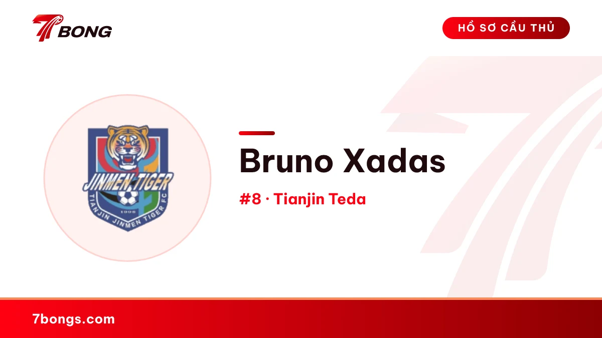 Bruno Xadas — Tianjin Teda