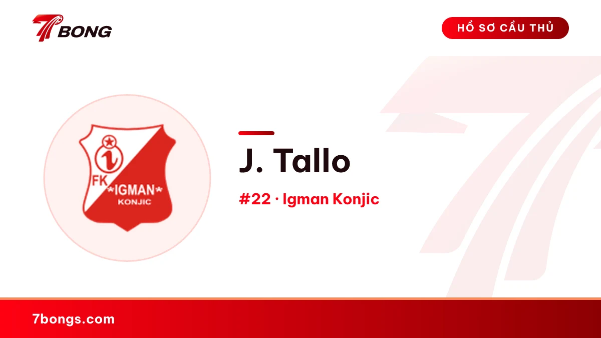 J. Tallo — Igman Konjic