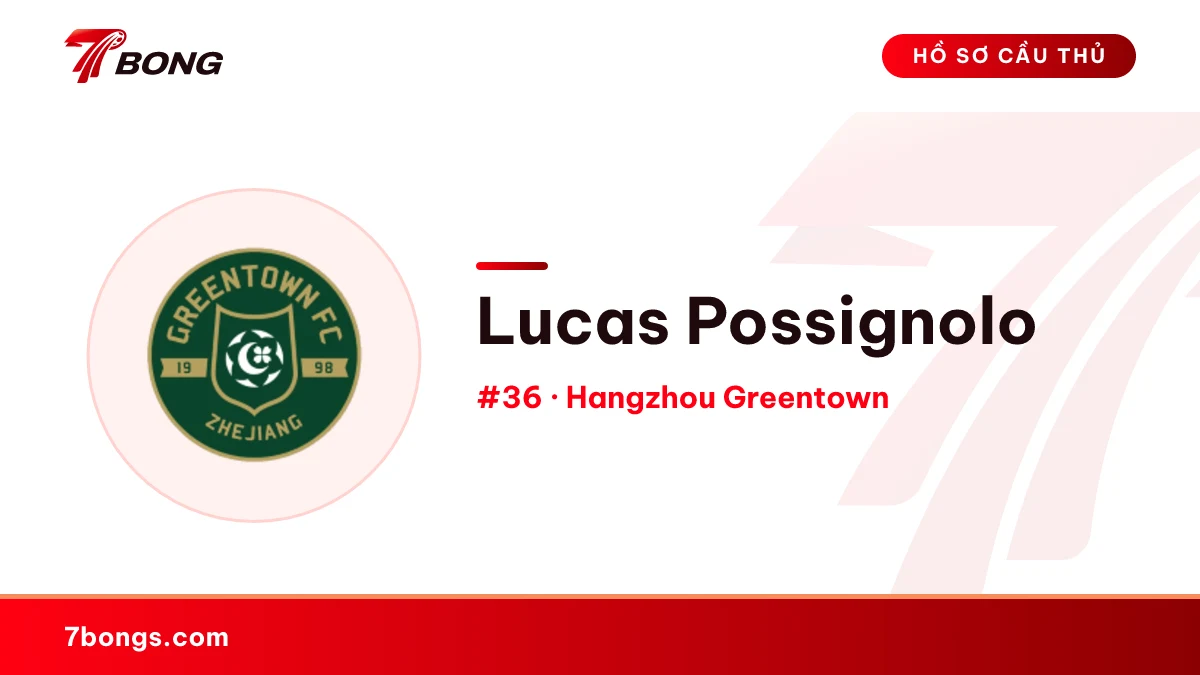 Lucas Possignolo — Hangzhou Greentown