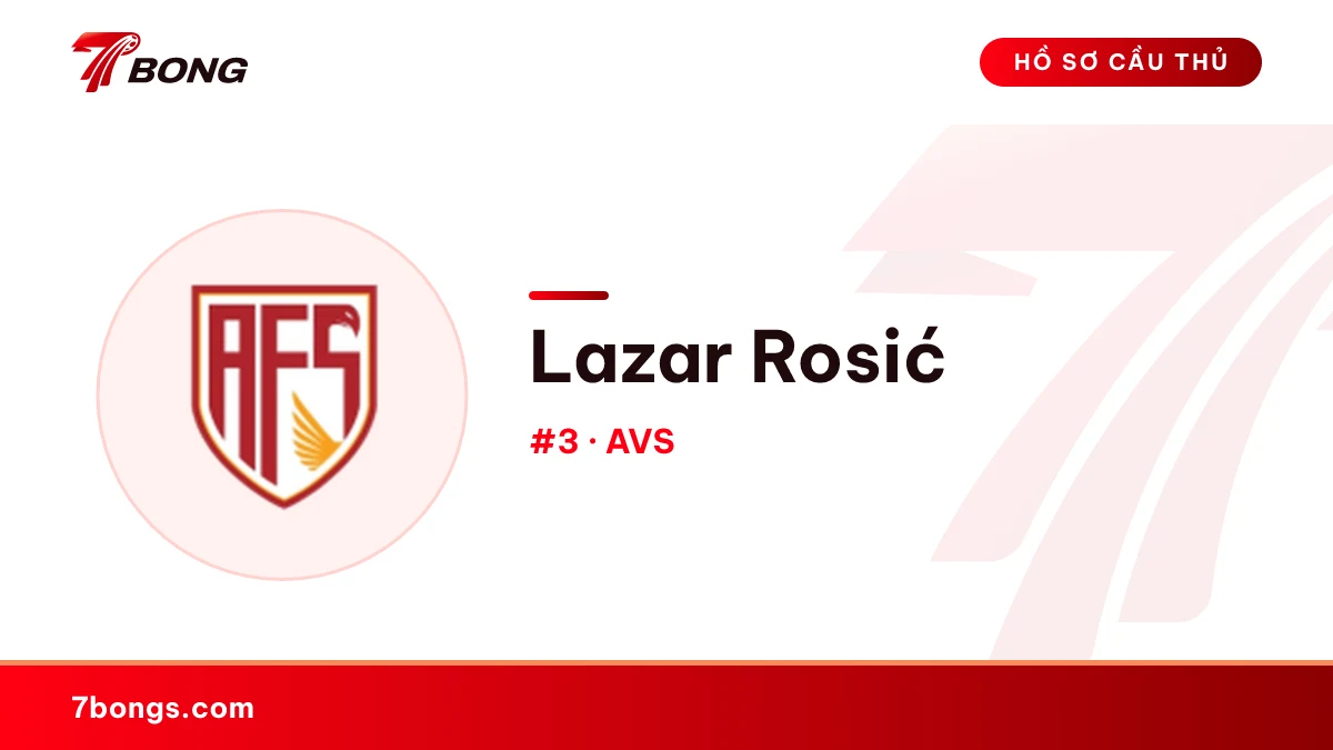 Lazar Rosić — AVS