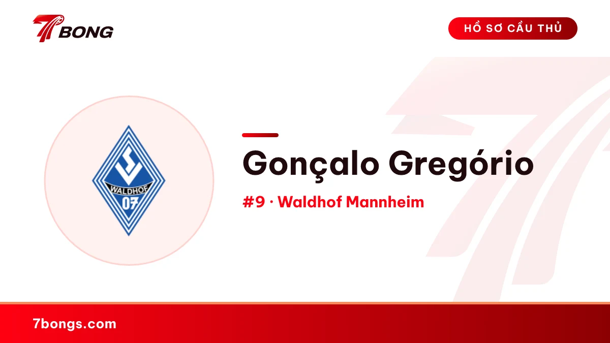 Gonçalo Gregório — Waldhof Mannheim