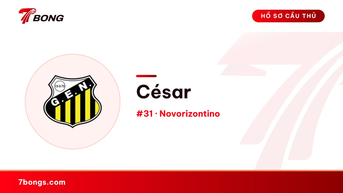 César — Novorizontino