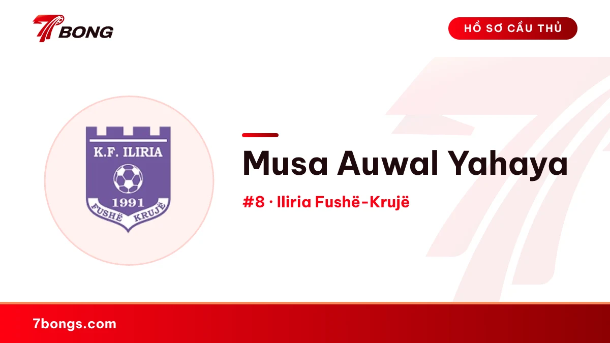 Musa Auwal Yahaya — Iliria Fushë-Krujë