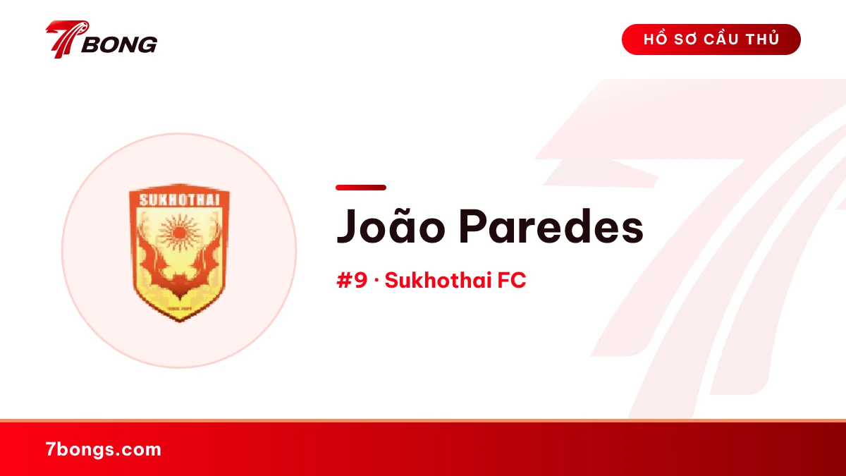 João Paredes — Sukhothai FC