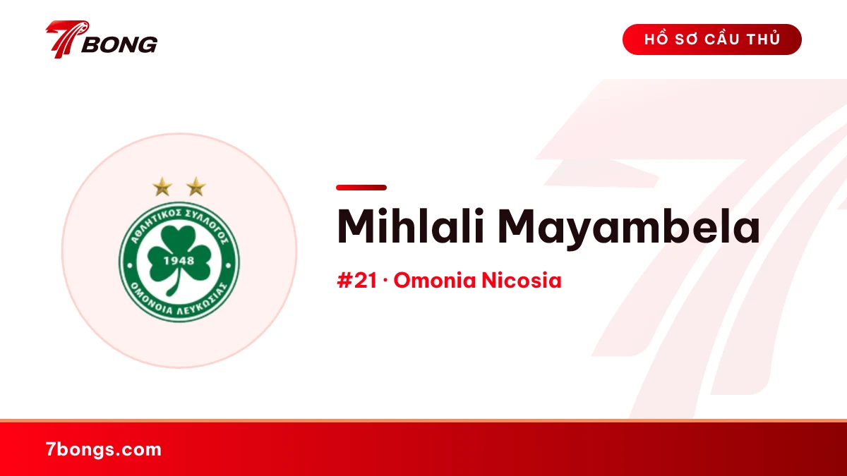 Mihlali Mayambela — Omonia Nicosia