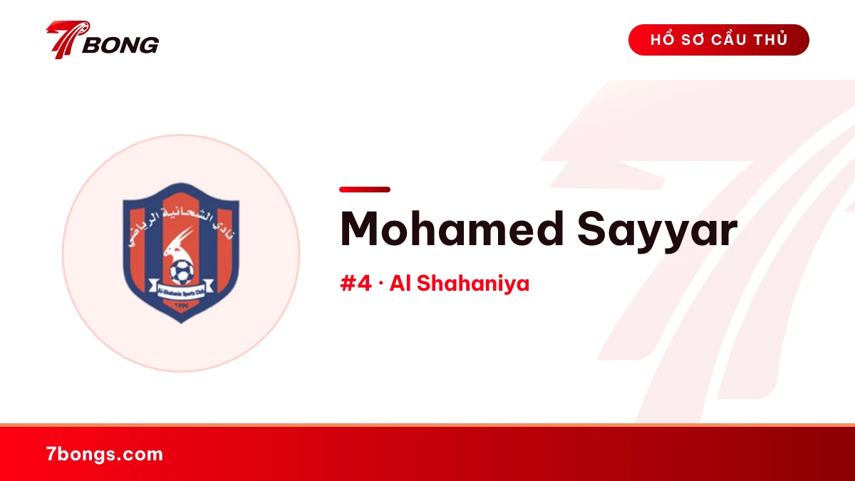 Mohamed Sayyar — Al Shahaniya