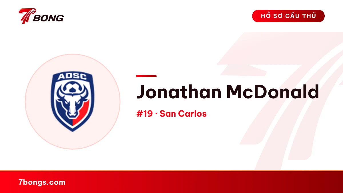Jonathan McDonald — San Carlos