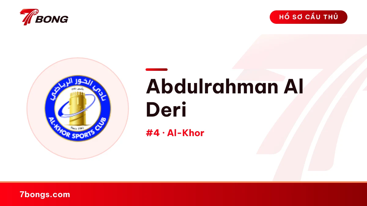Abdulrahman Al Deri — Al-Khor