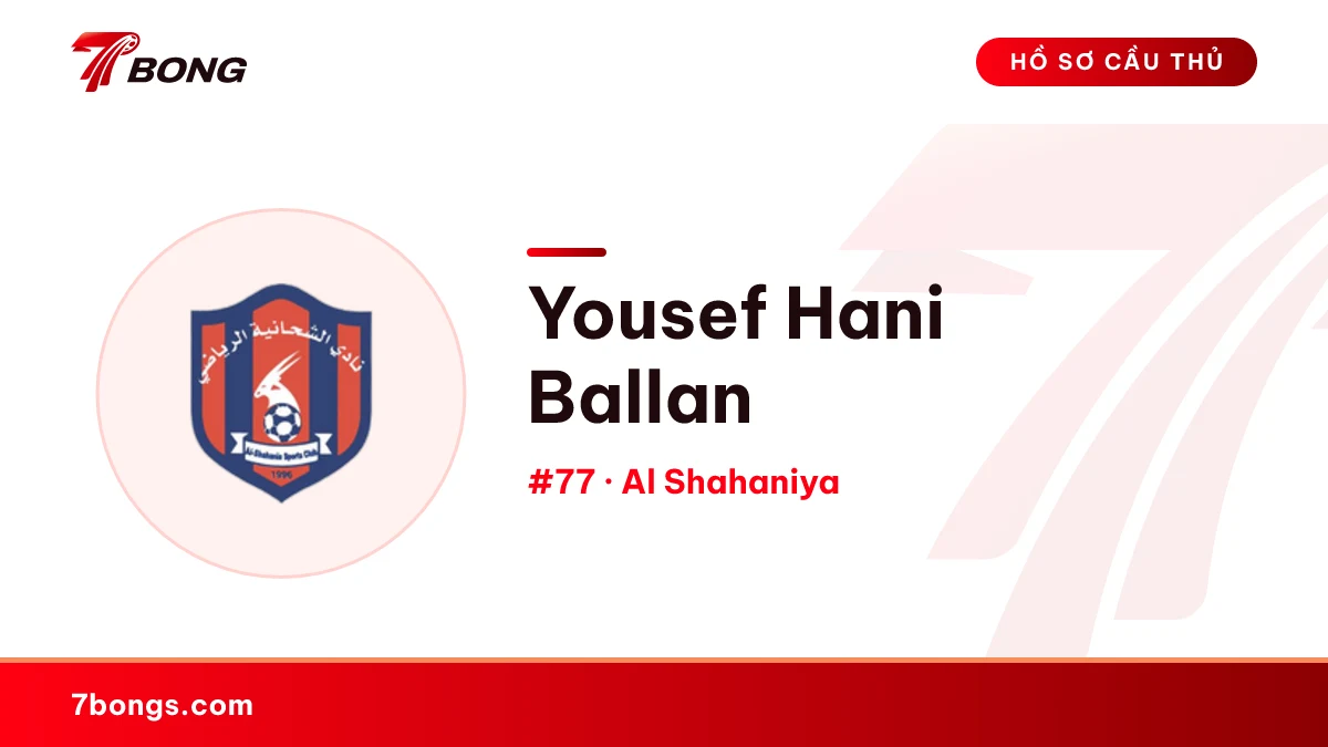 Yousef Hani Ballan — Al Shahaniya
