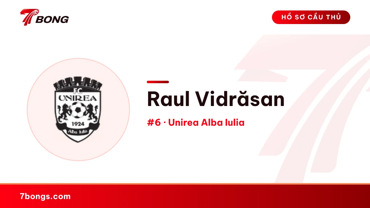 Raul Vidrăsan — Unirea Alba Iulia