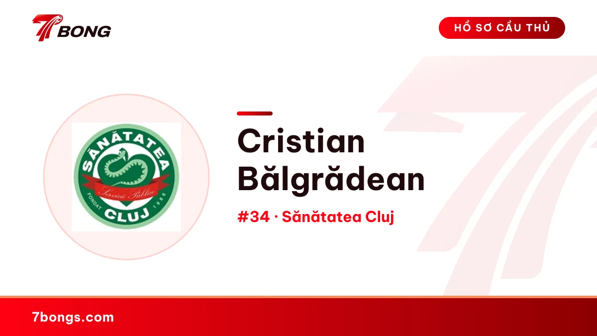 Cristian Bălgrădean — Sănătatea Cluj