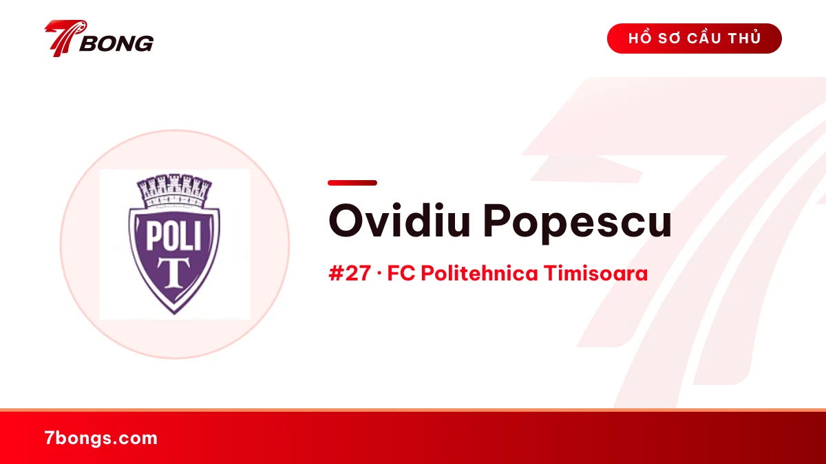 Ovidiu Popescu — FC Politehnica Timisoara