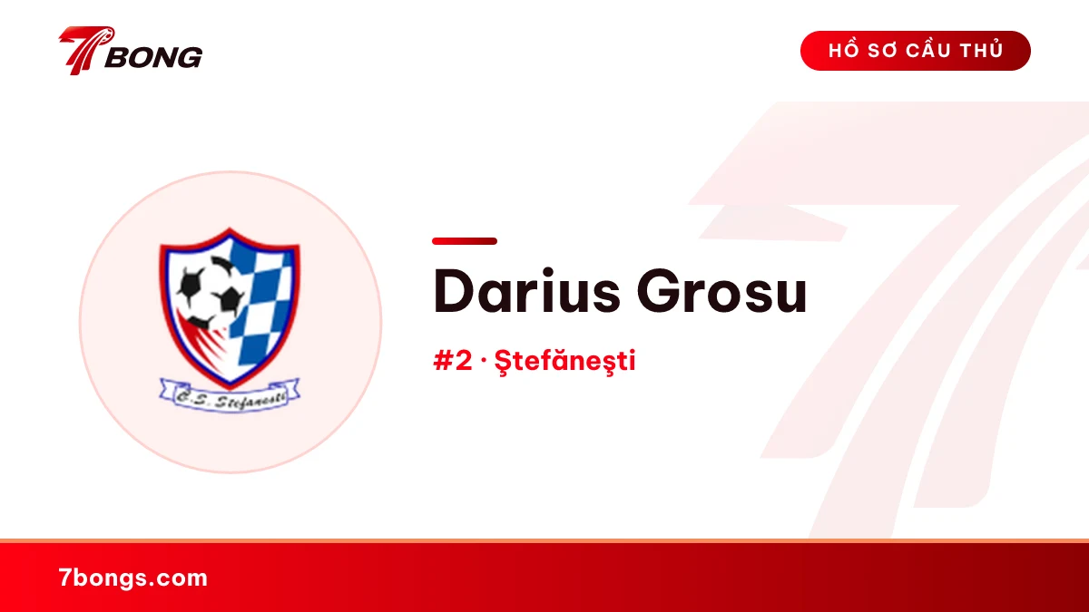 Darius Grosu — Ştefăneşti