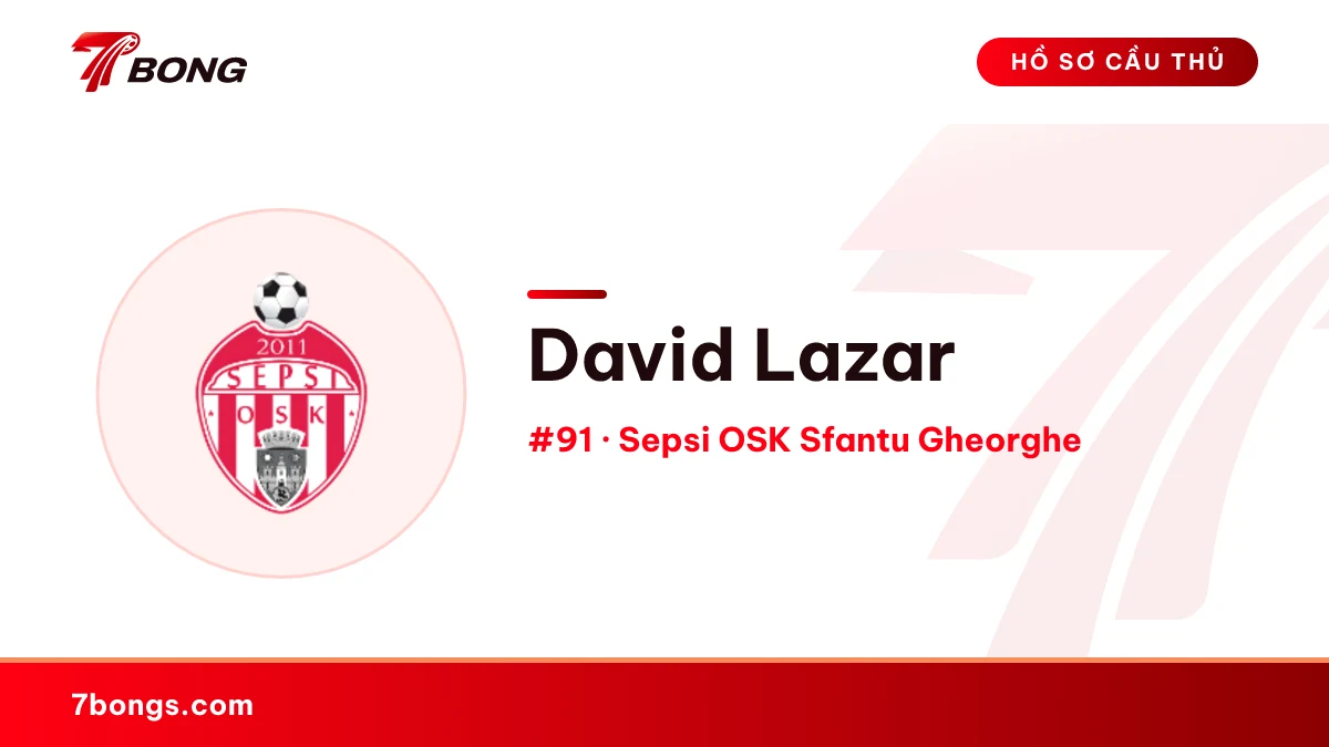 David Lazar — Sepsi OSK Sfantu Gheorghe
