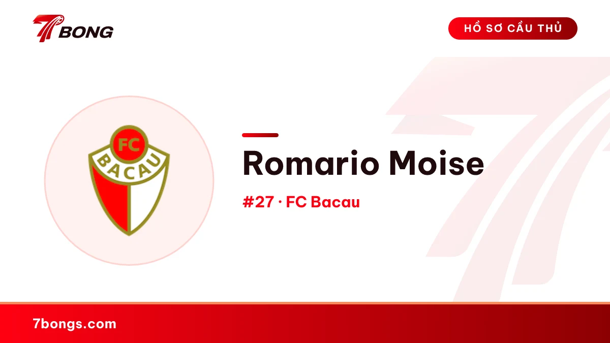 Romario Moise — FC Bacau